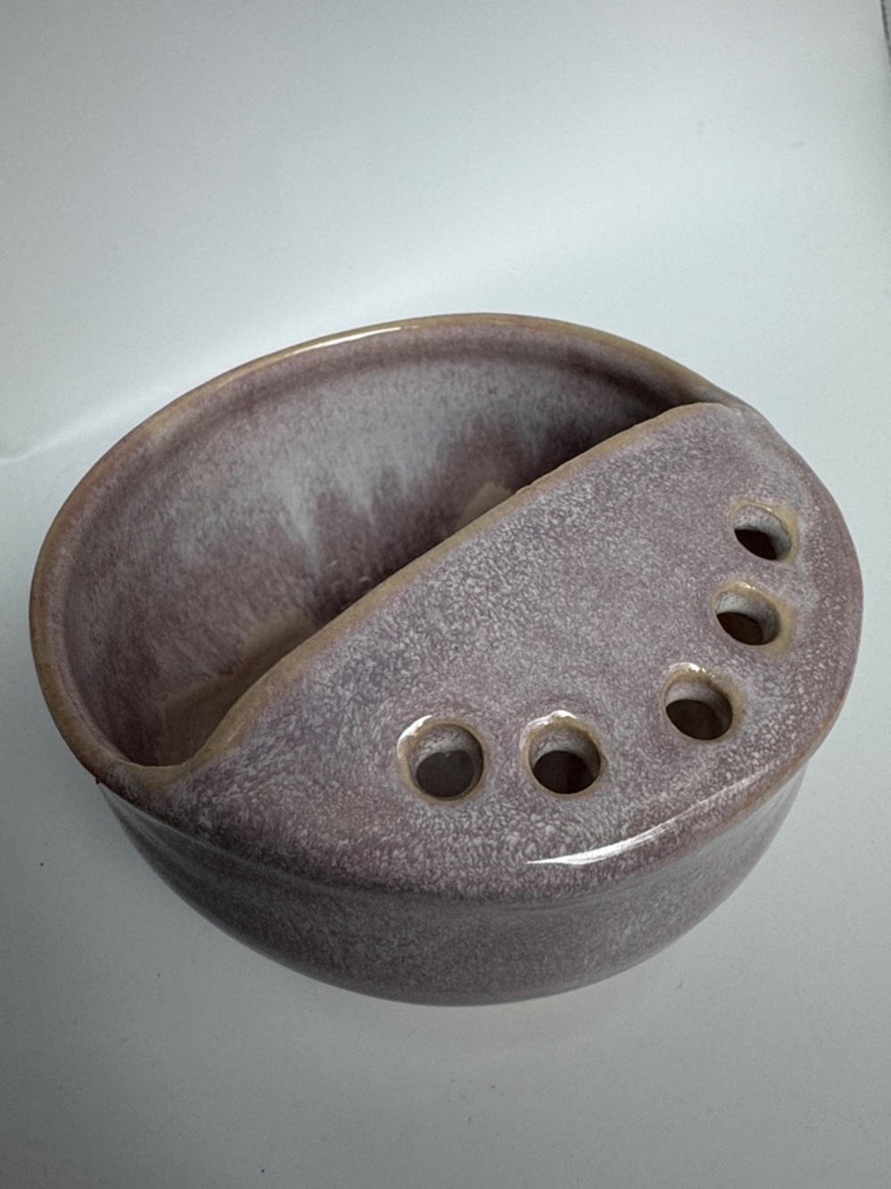 Handmade berry bowl - Lavender Mauve
